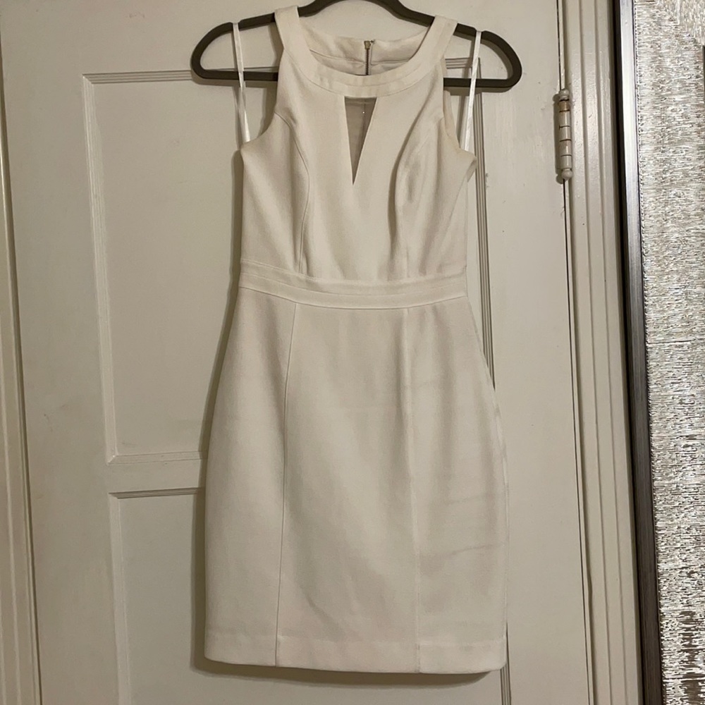 White House Black Market Keyhole dress